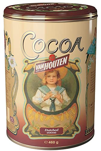Van Houten Kakao-Pulver 500g in Nostalgiedose (Trink Schokolade)