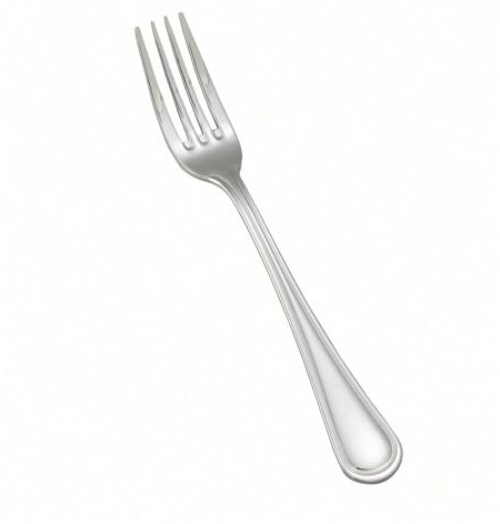Winco Continental Stainless-Steel Dinner Fork, Extra Heavyweight, (12 Pack)