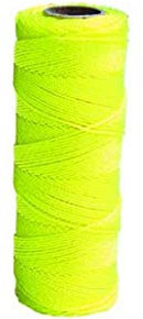 Bon 81-196 500ft EZC Twisted Nylon Mason Line - Neon Yellow