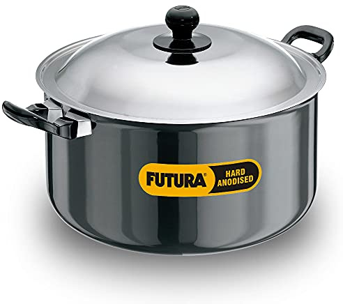 Hawkins/Futura L39 Hard Anodised Cook and Serve Stewpot, 8.5-Liter