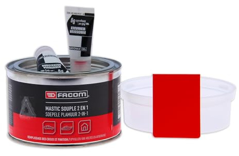 Facom 006056 Mastic Polyester Souple 500 g, beige clair