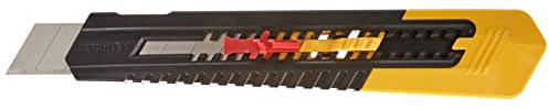 Stanley 1-10-151 SM Snap Off Knife, Black/Yellow, 18 mm