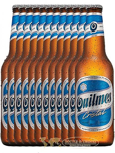 12 x Quilmes Beer bottle - Cerveza Argentina 12 x 330 ml