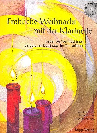 Rapp förlag jullig klarinett – med CD, Horst Rapp