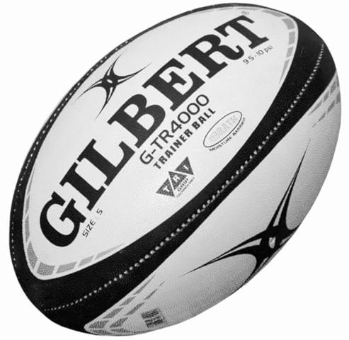 Gilbert G-TR4000 Rugby Training Ball - Black (5)