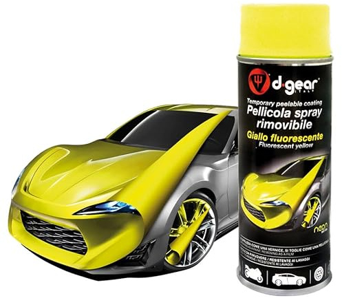 D-GEAR Pellicola Spray rimuovibile Giallo Fluo