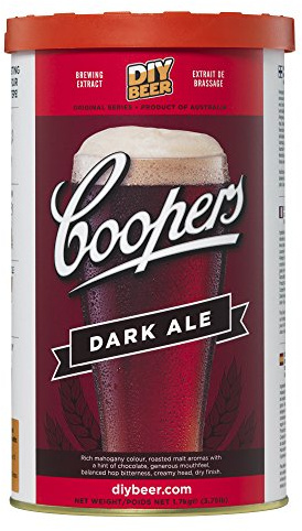Coopers DIY Beer Dark Ale Homebrewing Craft Beer Brewing Extract
