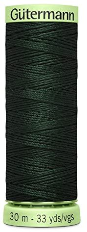 Top Stitch Heavy Duty Thread 33 Yards-Forest Green