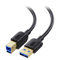 Cable Matters SuperSpeed USB 3.0 auf Typ B Kabel 1m (USB A auf B) in Schwarz - 1 Meter