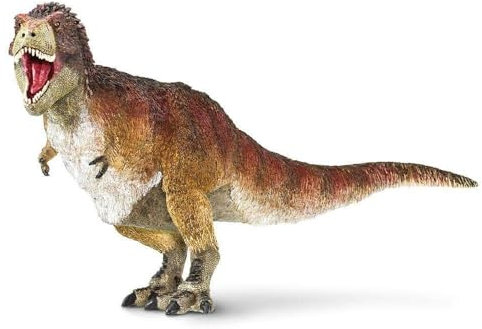 Safari Ltd T-Rex mit Federn 30,4 cm | Dinosaurier-Figur | Ungiftig & BPA-frei | Für Kinder ab 3 Jahren geeignet