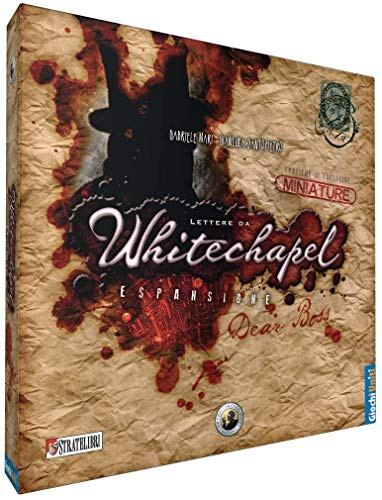 Giochi Uniti - Lettere da WhiteChapel Dear Boss, Espansione per Lettere daWhitechapel, Gioco da Tavolo, Edizione italiana, GU443