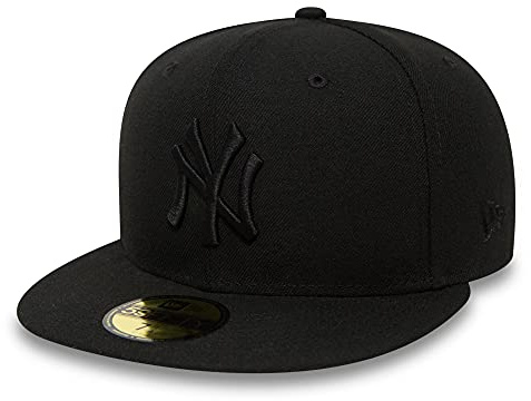 New Era New York Yankees MLB Black On Black 59Fifty Basecap - 7 3/4-62cm (XXL)
