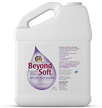 UNICORN BABY BEYOND RINSE. Anti-Static Conditioning for wool, knits,Cloth Diapers, Baby Clothing, Yarn, Cashmere, Cotton, Hemp, Heirlooms, and Synthetic Fabrics. Fragrance Free. 1 Gallon