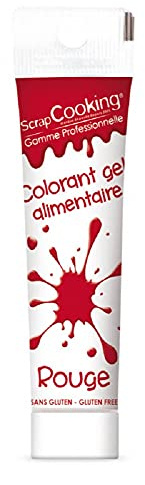 Gel colorant alimentaire rouge 20 g