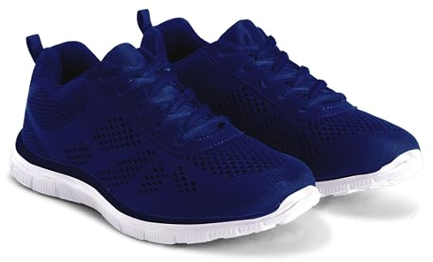 Get Fit Mens Mesh Running Trainers Athletic Walking Gym Shoes Sport Run