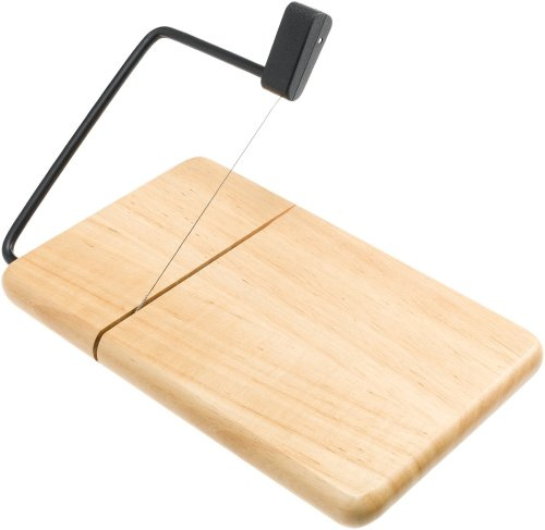 Prodyne Thick Beechwood Cheese Slicer, 9 ½ x 6 x ⅞