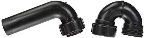 Geberit - Geruchsverschluss aus PE, dn 50/50 Eingang von oben, Ausgang waagerecht, 152 039 161