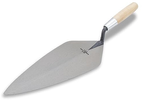 Marshalltown 3313 13-inch Brick Trowel London Pattern - Wooden Handle