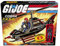 G.I. Joe Retro Collection Cobra F.A.N.G. Fahrzeug mit 9.5 cm großer Cobra Pilot Figur, Spielzeug für Kids ab 4 Jahren