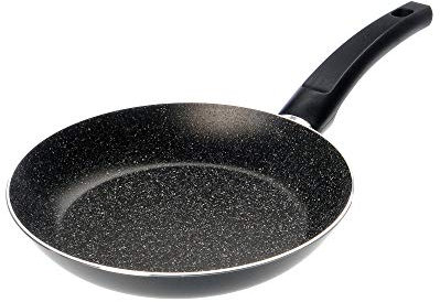 ALLUFLON Tradizione Italia Padella, Alluminio, Nero, 24 cm