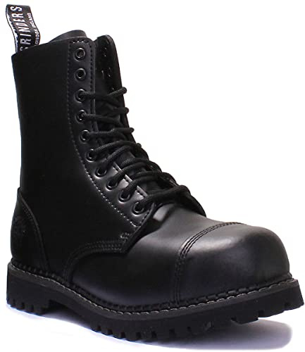 Grinder Stag CS Derby Boot Black Womens Boots Size 3 UK