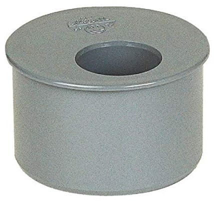Tampon de réduction PVC gris Femelle Ø 80 75 mm Girpi