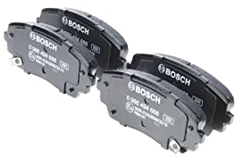 Bosch BP1683 - Plaquettes de Frein Avant pour Voiture - Qualité Bosch - Réduction du Bruit et de la Poussière - Certifié ECE-R90 - Sans Cuivre - Jeu de 4 Plaquettes