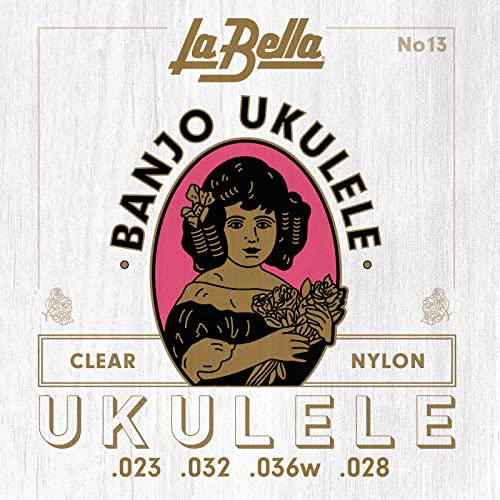 La Bella Set 13 Banjo Ukulele Saiten, rot