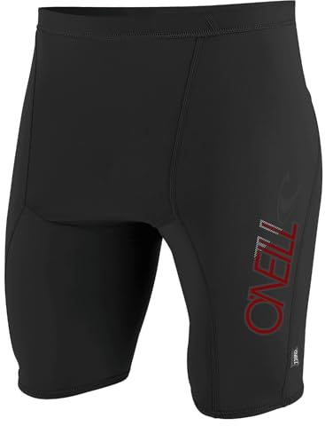 O'Neill Men's Premium Skins UPF 50+ Shorts, Black, XL