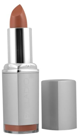 Palladio Herbal Lipstick, Rich Pigmented and Creamy, Infused with Aloe Vera, Chamomile & Ginseng, Prevents Lips from Drying, Combats Fine Lines, Long Lasting Lipstick, Nude