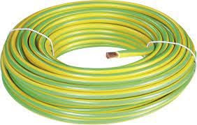 PVC-Kern Kabel 1 x 16 mm² 50 m LappKabel – h07 V-k verde-amarillo