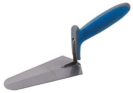 Silverline Tools 984376 Paleta de Albañil con Mango Engomado, 180 x 80 mm