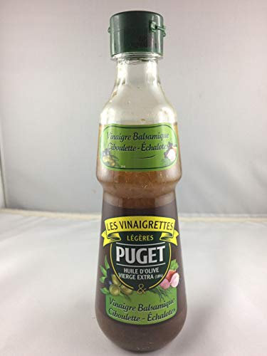 Puget Vinaigrette légère à l'huile d'olive vierge extra, vinaigre Balsamique, ciboulettes & échalotes - La bouteille de 33cl