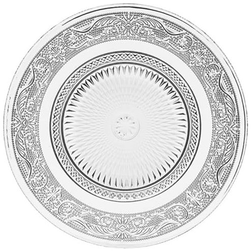 Secret de Gourmet - Lot de 6 Assiettes à Dessert Renaissance 20cm Transparent