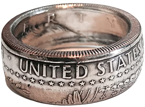 Half Dollar Coin Ring
