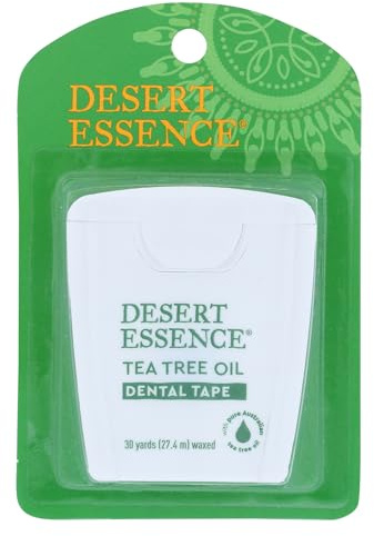 Desert Essence, Dental Tape,Tea Tree, 30 yards