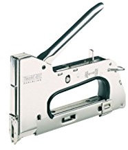 Rapid Grapadora Profesional Manual PRO R28 para Grapas No. 28, Grapadora de Cables con Gatillo Ergonómico, 3 Posiciones Ajustables, Mecanismo y Exterior de Acero, Fabricada en Suecia (20511750)