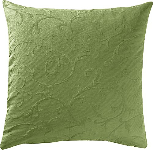 Erwin Müller Kissenhülle Düsseldorf bügelfrei grün Größe 40x40 cm