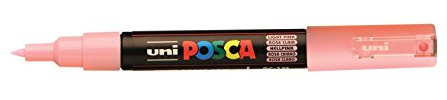 POSCA Marqueur Pte conique extra-fine POSCA PC1MC 0,7-1mm Rose Clair