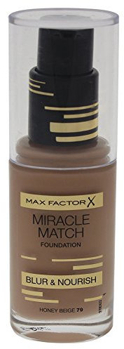 Max Factor Miracle Match Foundation 79 Honey Beige, 30 ml