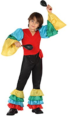 ATOSA disfraz rumbero niño infantil multicolor 3 a 4 años