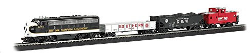 Bachmann Trains - Thoroughbred Ready To Run Electric Train Set - HO Scale