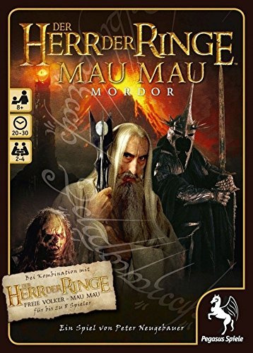 Pegasus Spiele 18122G - Herr der Ringe MauMau, Mordor