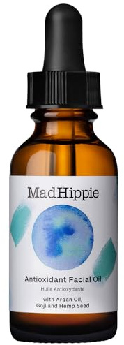 Mad Hippie Antioxidant Facial Oil with Vitamin C from Botanical Extracts, Non-Comedogenic Face Moisturizer, 1.02 Oz