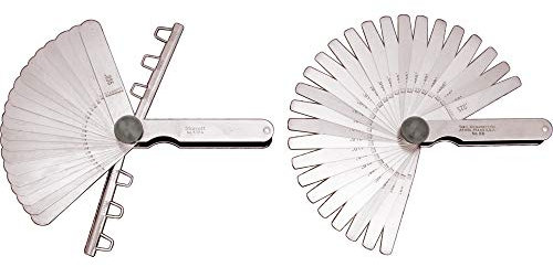 Starrett Thickness Gages - Model: 66T Measuring Range: .0015.0025.003.025\