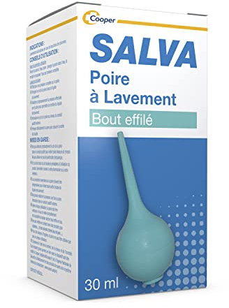 SALVA - Poire à lavement auriculaire bout effilé - poire - 30ML