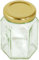 Tala 4 oz Hexagonal Jar with Screw Lid