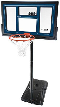 Lifetime Portable Basketball Hoop, 50 Inch Shatterproof Backboard, Blue/Black