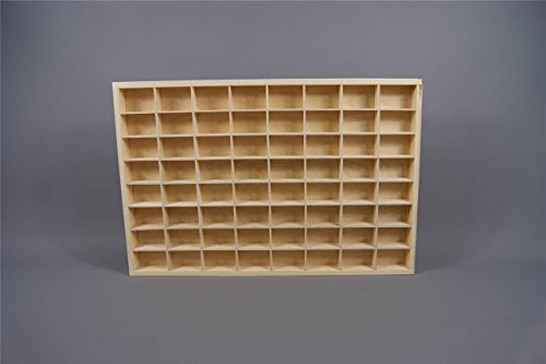 DECOCRAFT (PD14XL) Display Shelves Plain Wooden Display Unit Trinket Shelf Toy Storage