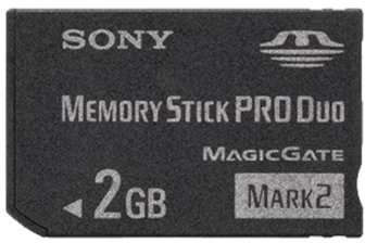 Sony Memory Stick Pro Duo 2GB Mark2 PSP Speicherkarte